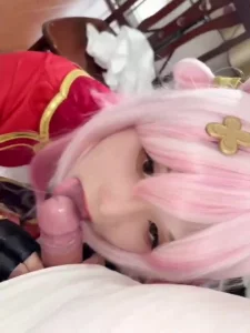 漫展厕所反差coser厕所口交