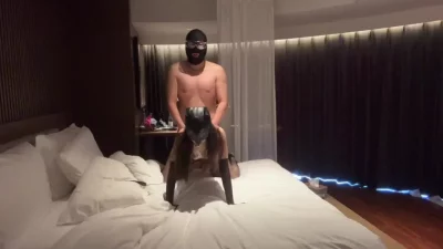 后入黑丝高跟母狗